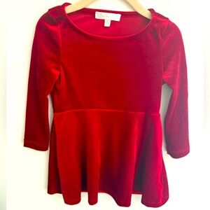 Christmas / Holiday Red velvety dress